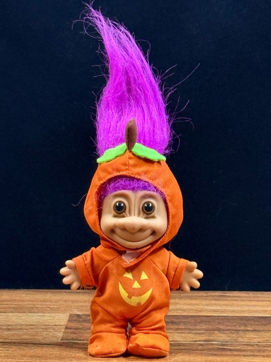 Russ Other - RUSS Troll Doll with Pumpkin Costume